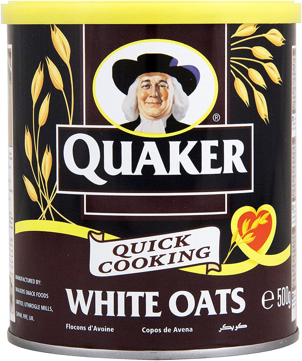 Quaker White Oats 500g