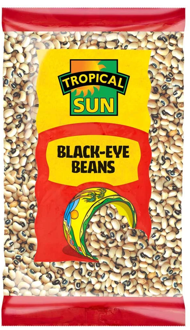Tropical Sun Black Eye Beans 2Kg