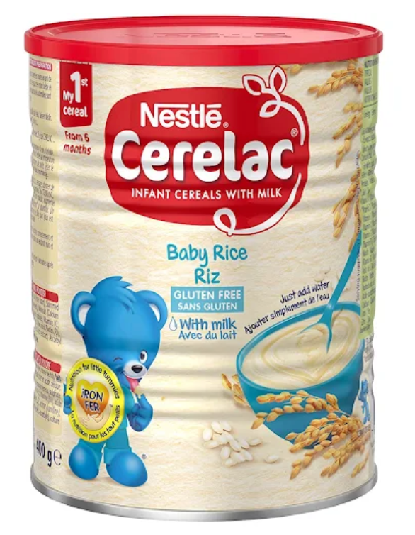 Nestle Cerelac Baby Rice With Milk From 6 Months