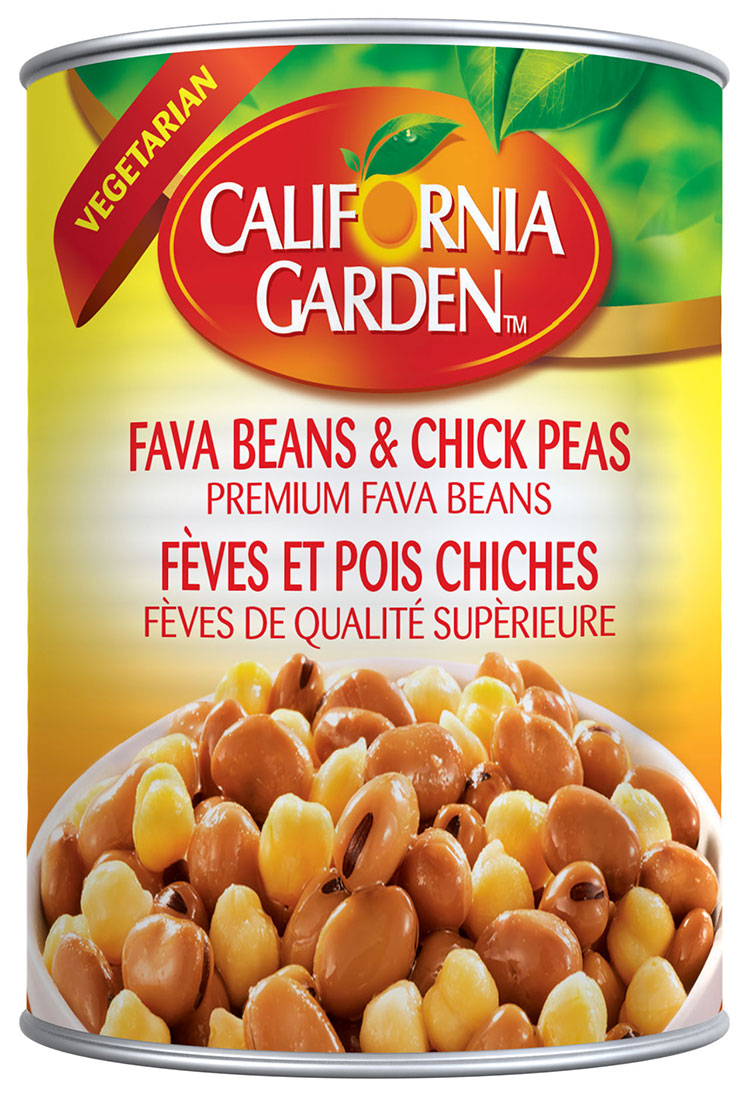 California Garden Fava Beans & Chickpeas 450g